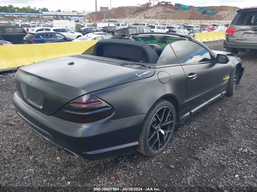 2011 Mercedes-Benz Sl 550 VIN: WDBSK7BA6BF163431 Lot: 39507994