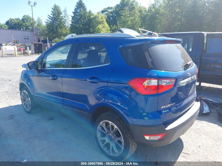 2019 Ford Ecosport Titanium VIN: MAJ6S3KL6KC282407 Lot: 39507995