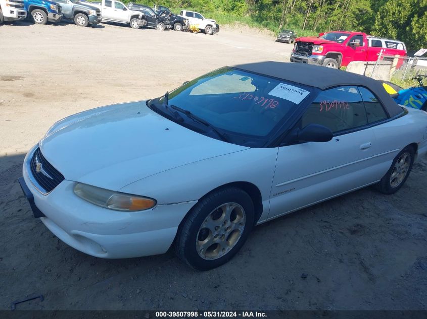 1999 Chrysler Sebring Jxi VIN: 3C3EL55H4XT511026 Lot: 39507998