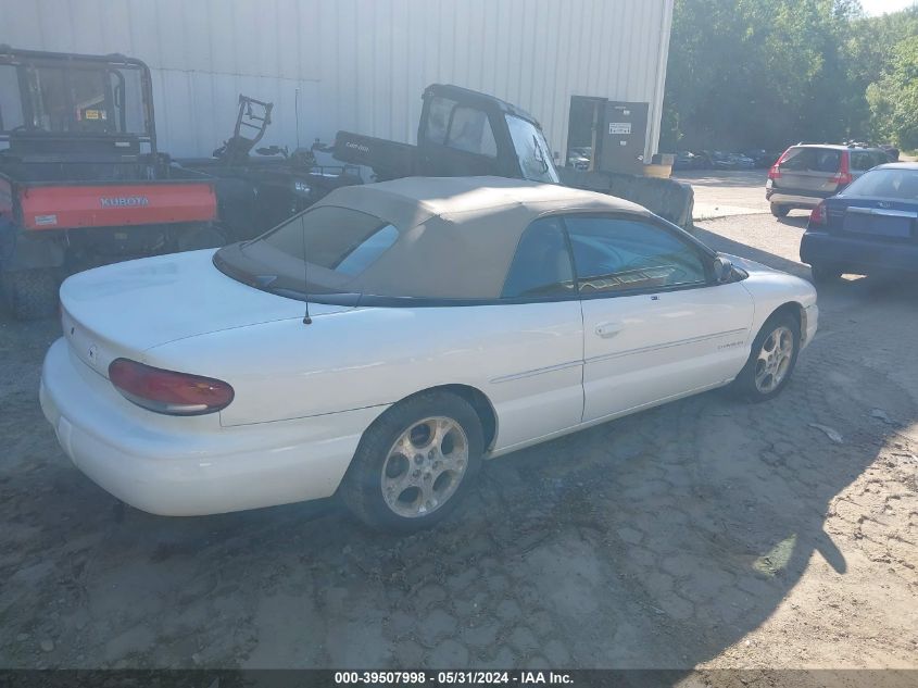 1999 Chrysler Sebring Jxi VIN: 3C3EL55H4XT511026 Lot: 39507998