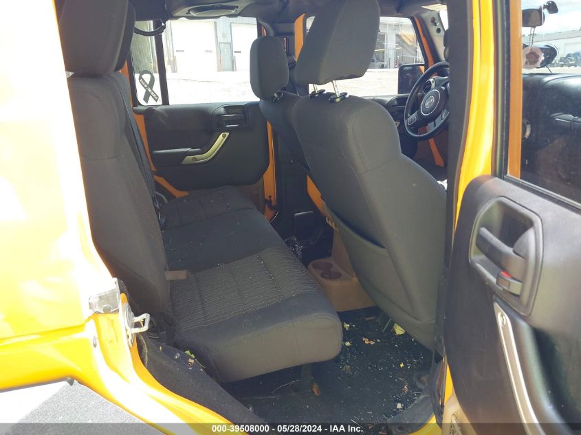 2012 Jeep Wrangler Unlimited Sahara VIN: 1C4BJWEG1CL119936 Lot: 39508000