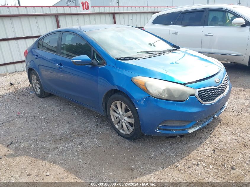 2014 Kia Forte Lx VIN: KNAFX4A60E5216437 Lot: 39508030