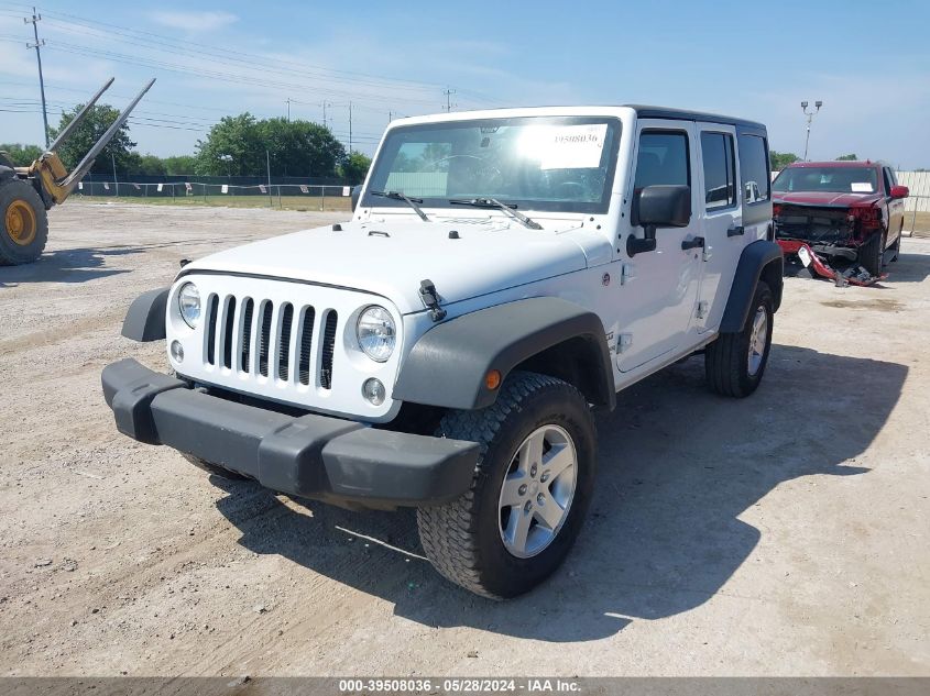 2015 Jeep Wrangler Unlimited Sport VIN: 1C4BJWDG5FL626554 Lot: 39508036