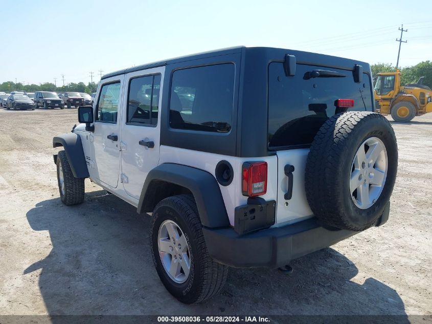 2015 Jeep Wrangler Unlimited Sport VIN: 1C4BJWDG5FL626554 Lot: 39508036