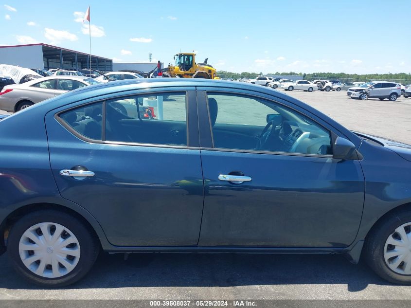 2015 Nissan Versa 1.6 S/1.6 S+/1.6 Sl/1.6 Sv VIN: 3N1CN7AP7FL814115 Lot: 39508037