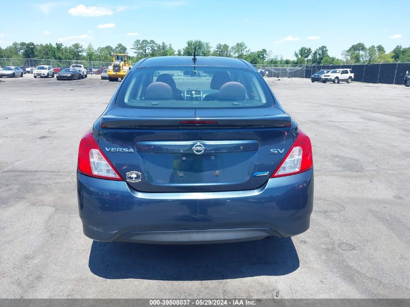 2015 Nissan Versa 1.6 S/1.6 S+/1.6 Sl/1.6 Sv VIN: 3N1CN7AP7FL814115 Lot: 39508037