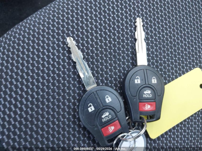 2015 Nissan Versa 1.6 S/1.6 S+/1.6 Sl/1.6 Sv VIN: 3N1CN7AP7FL814115 Lot: 39508037