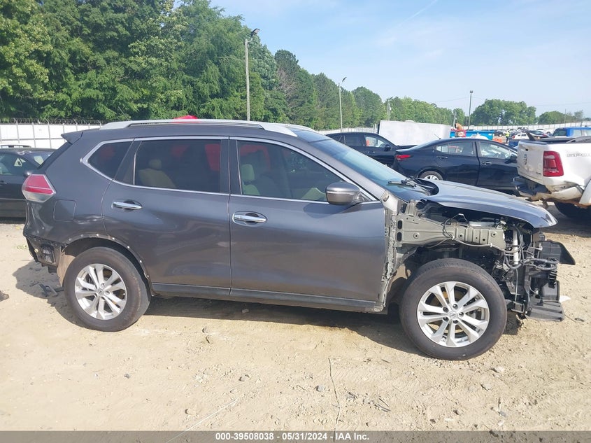 2014 Nissan Rogue Sv VIN: 5N1AT2MT0EC767103 Lot: 39508038
