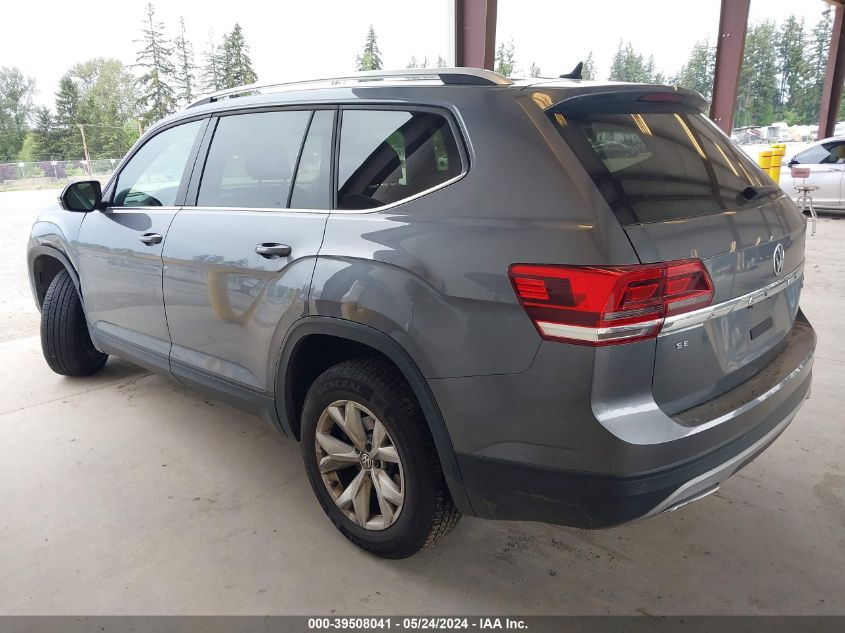 2018 Volkswagen Atlas 3.6L V6 Se VIN: 1V2KR2CA3JC529696 Lot: 39508041