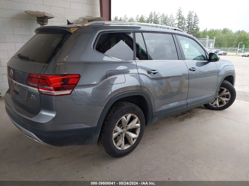 2018 Volkswagen Atlas 3.6L V6 Se VIN: 1V2KR2CA3JC529696 Lot: 39508041