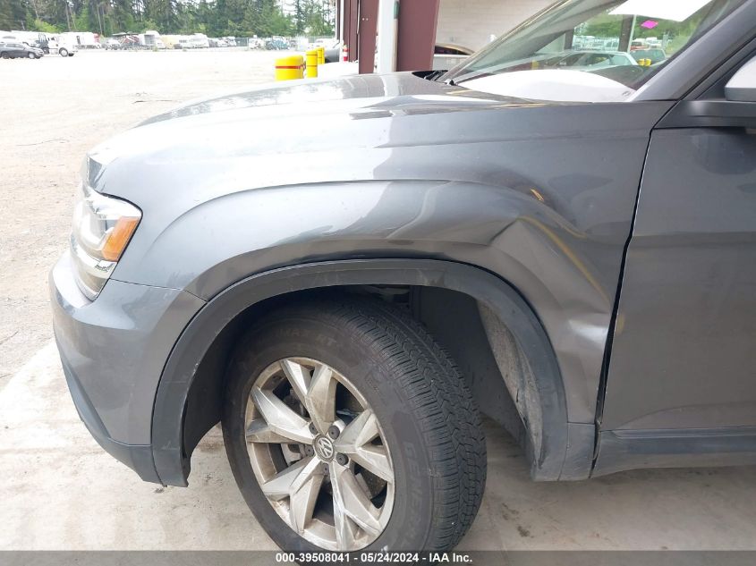 2018 Volkswagen Atlas 3.6L V6 Se VIN: 1V2KR2CA3JC529696 Lot: 39508041