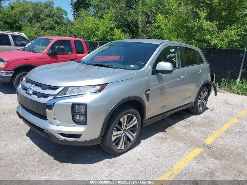 2024 Mitsubishi Outlander Sport 2.0 Es Awc/2.0 Le Awc/2.0 Ralliart Awc/2.0 S Awc/2.0 Se Awc/2.0 Trail Edition Awc VIN: JA4ARUAUXRU008822 Lot: 39508063