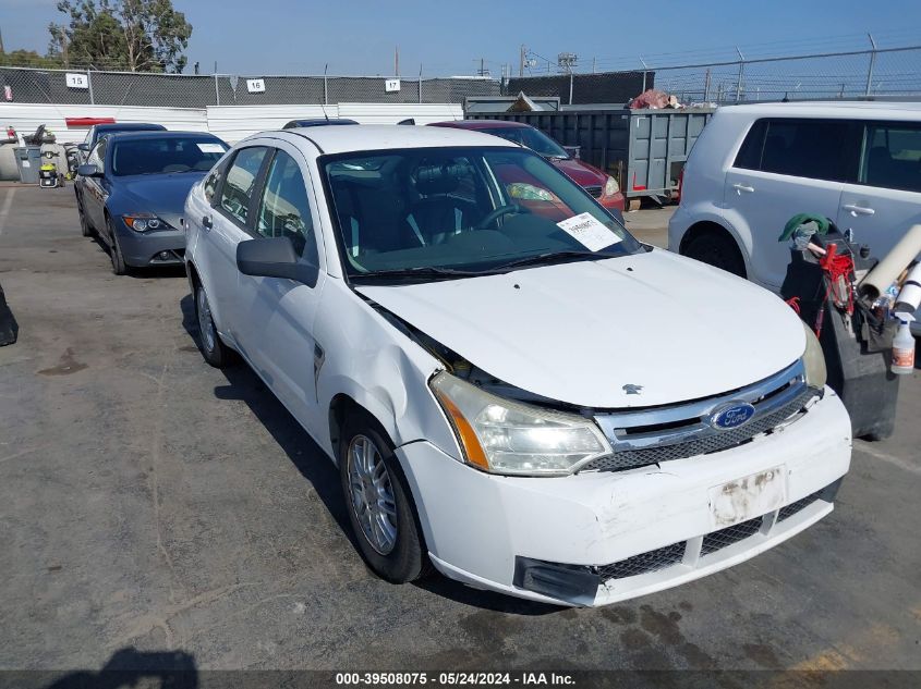 2008 Ford Focus Se/Ses VIN: 1FAHP35N38W143656 Lot: 39508075