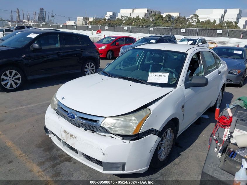 2008 Ford Focus Se/Ses VIN: 1FAHP35N38W143656 Lot: 39508075