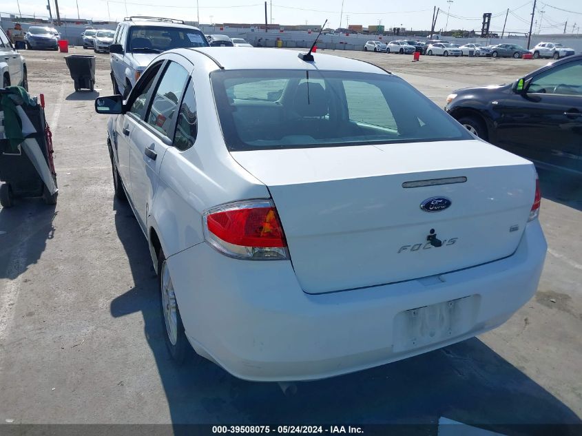 2008 Ford Focus Se/Ses VIN: 1FAHP35N38W143656 Lot: 39508075