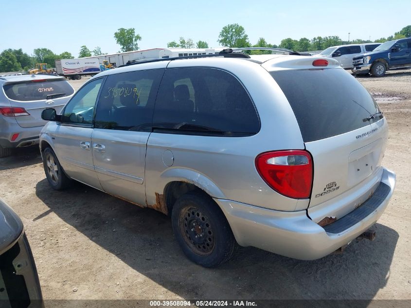 2007 Dodge Grand Caravan Sxt VIN: 2D4GP44L87R270781 Lot: 39508094