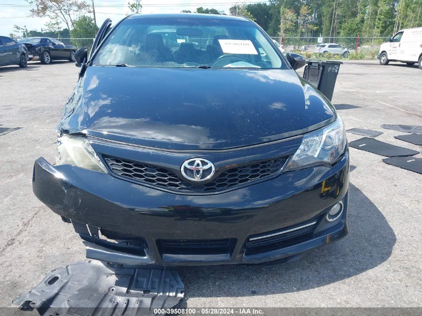 2013 Toyota Camry Se VIN: 4T1BF1FK1DU296999 Lot: 39508100