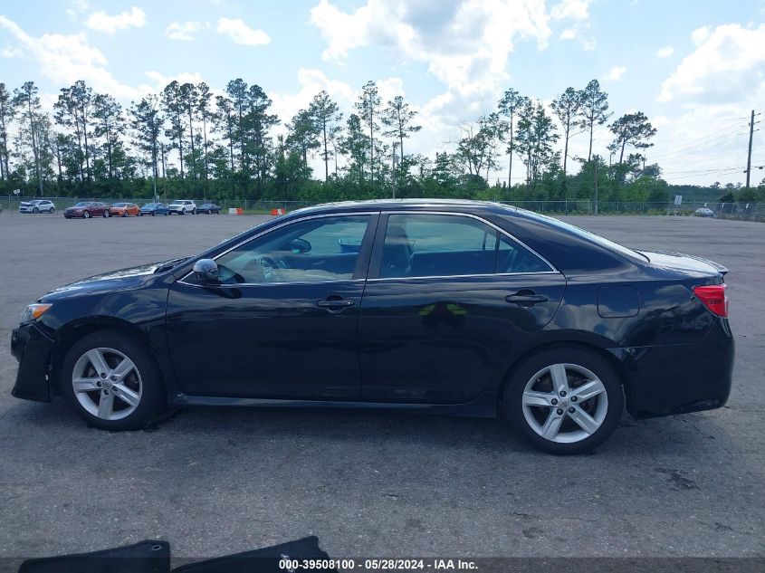 2013 Toyota Camry Se VIN: 4T1BF1FK1DU296999 Lot: 39508100