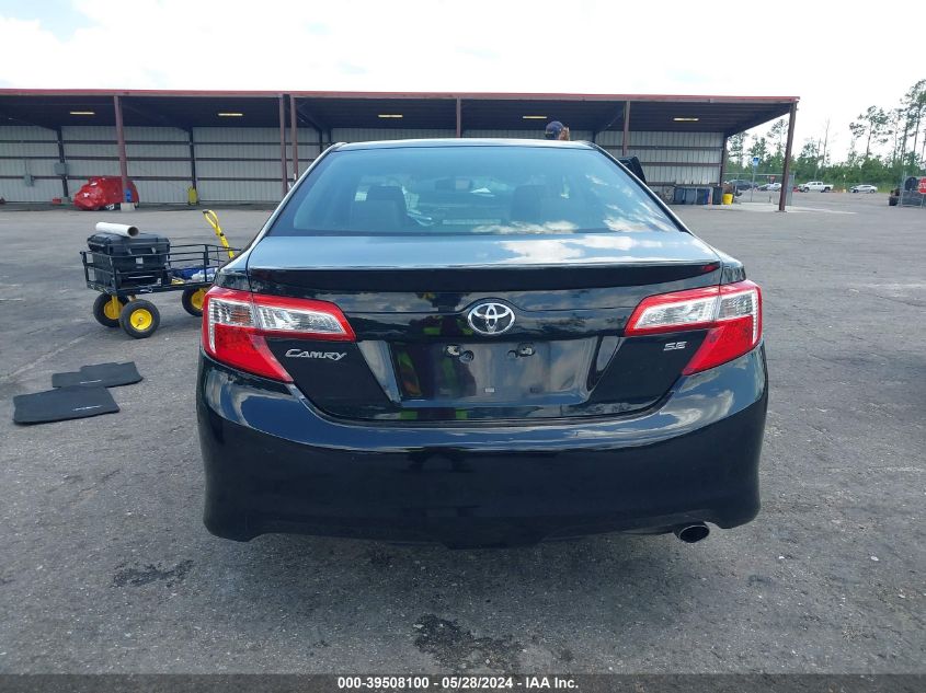 2013 Toyota Camry Se VIN: 4T1BF1FK1DU296999 Lot: 39508100