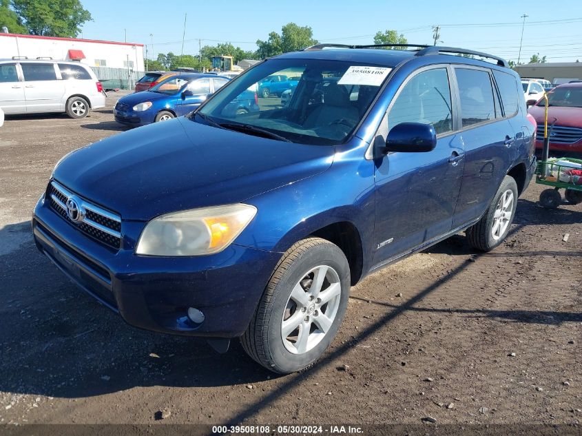 2006 Toyota Rav4 Limited VIN: JTMZD31V366001110 Lot: 39508108