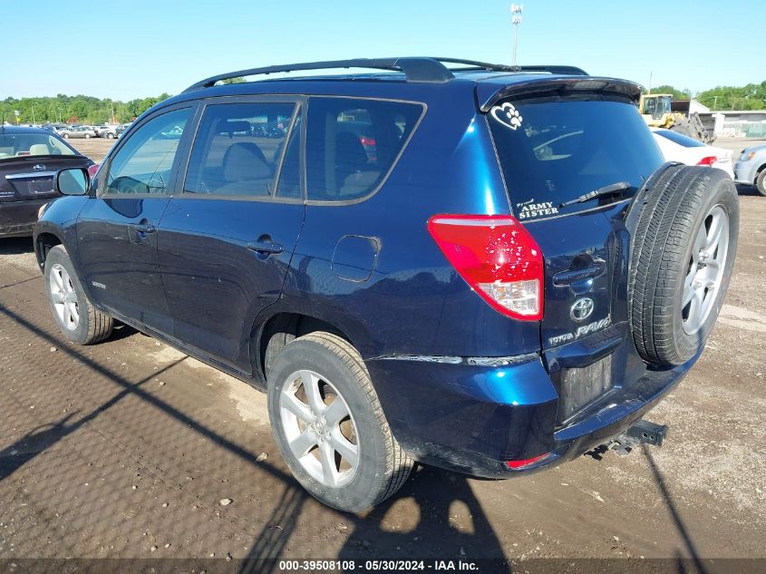 2006 Toyota Rav4 Limited VIN: JTMZD31V366001110 Lot: 39508108