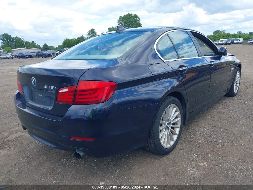 2012 BMW 535I xDrive VIN: WBAFU7C54CDU62330 Lot: 39508109