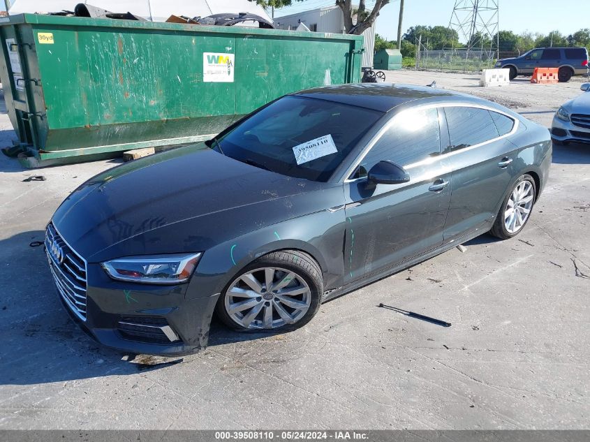 WAUBNCF5XJA059936 2018 Audi A5 2.0T Premium