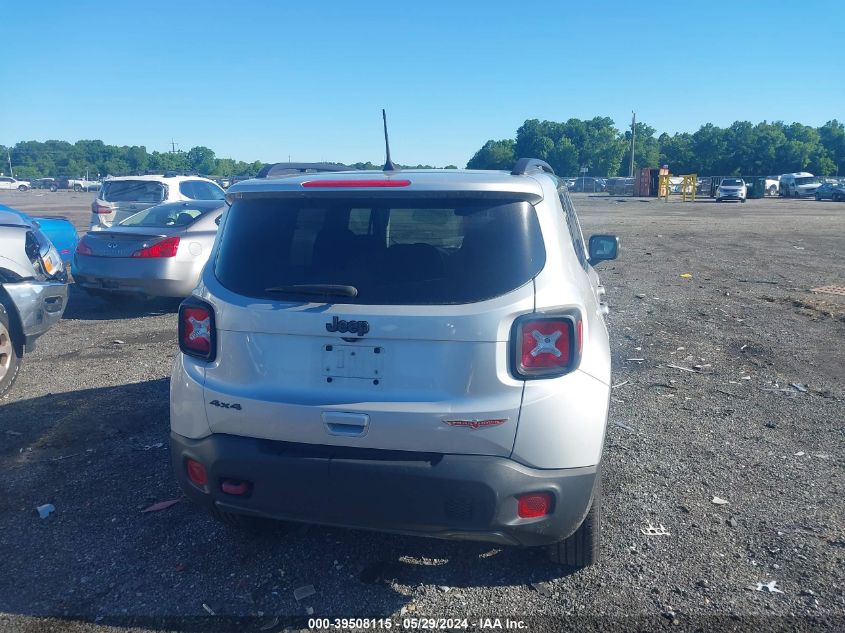 2019 Jeep Renegade Trailhawk 4X4 VIN: ZACNJBC11KPK39652 Lot: 39508115