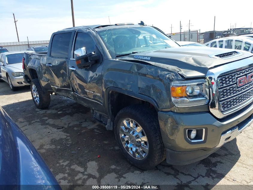 2018 GMC Sierra 2500Hd Denali VIN: 1GT12UEY6JF229902 Lot: 39508119