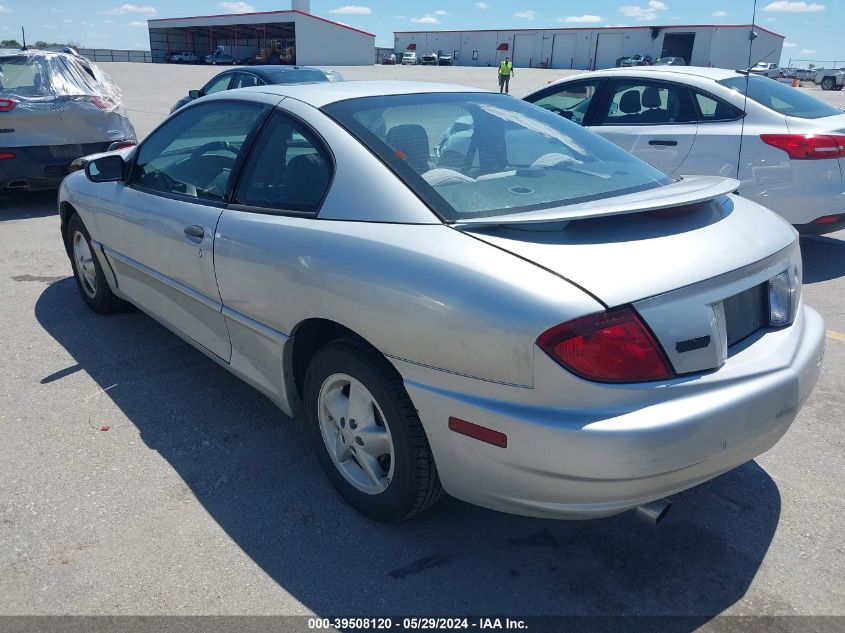 2004 Pontiac Sunfire VIN: 1G2JB12F747283942 Lot: 39508120