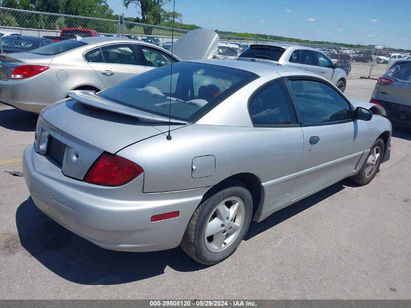 2004 Pontiac Sunfire VIN: 1G2JB12F747283942 Lot: 39508120