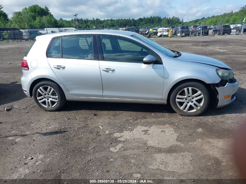 2010 Volkswagen Golf VIN: WVWDB7AJ6AW102333 Lot: 39508138