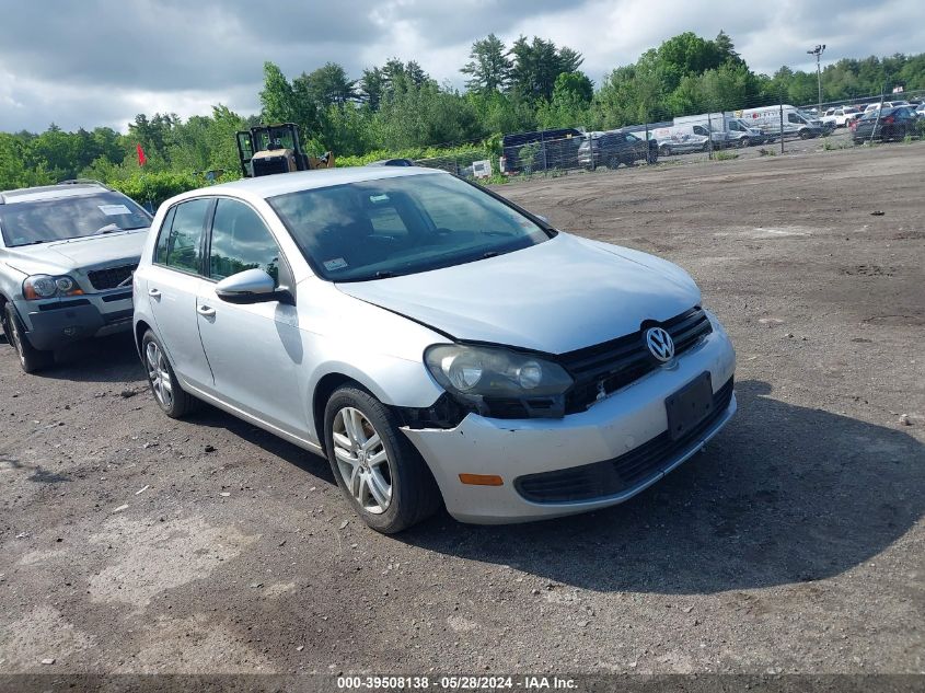 2010 Volkswagen Golf VIN: WVWDB7AJ6AW102333 Lot: 39508138