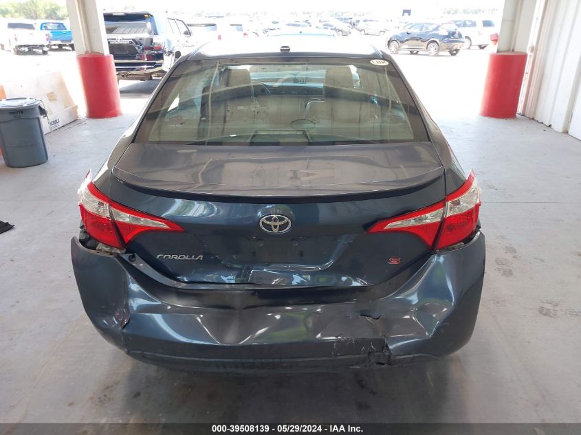 2016 Toyota Corolla S Premium VIN: 2T1BURHE6GC570084 Lot: 39508139