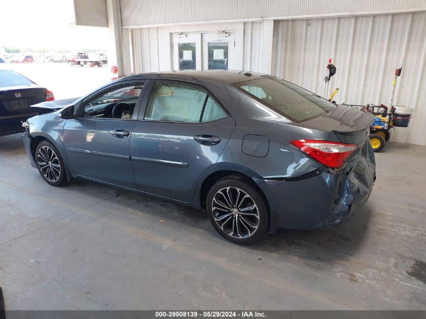 2016 Toyota Corolla S Premium VIN: 2T1BURHE6GC570084 Lot: 39508139