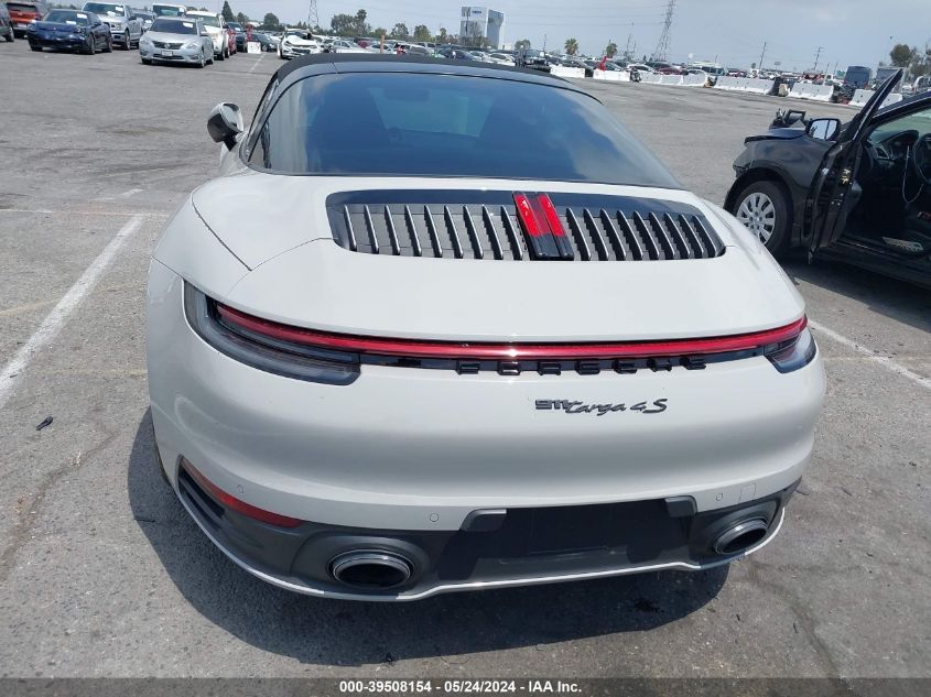 2022 Porsche 911 Targa 4S/Targa 4 Gts VIN: WP0BB2A93NS231949 Lot: 39508154