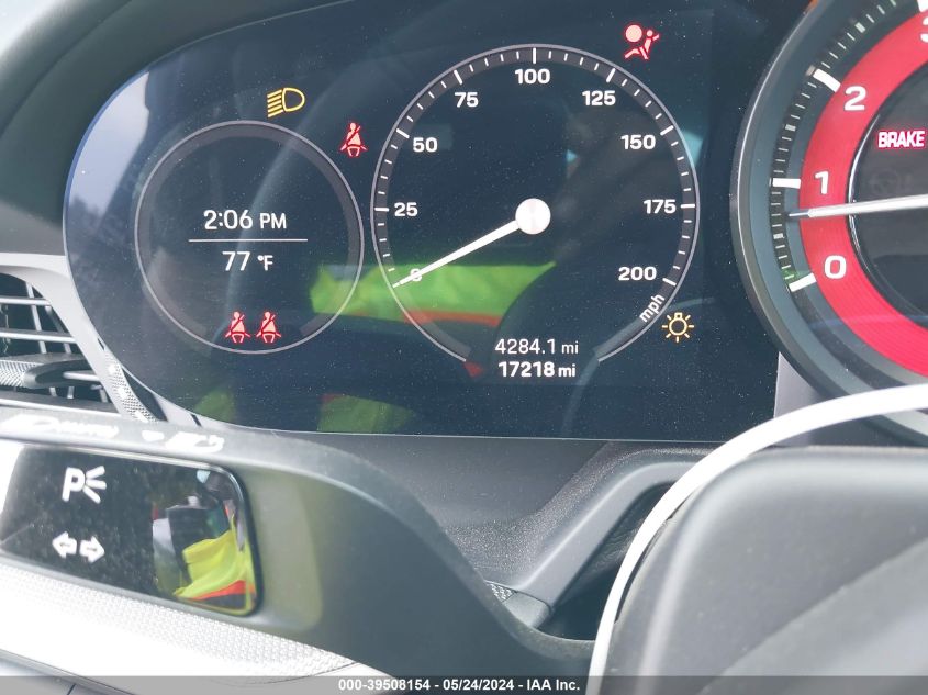 2022 Porsche 911 Targa 4S/Targa 4 Gts VIN: WP0BB2A93NS231949 Lot: 39508154