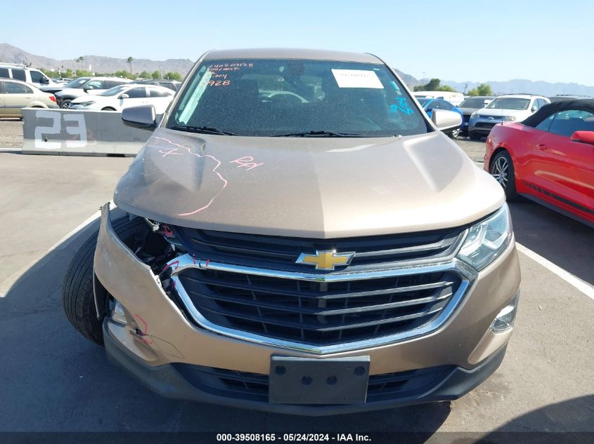 2018 Chevrolet Equinox Lt VIN: 2GNAXSEV0J6193928 Lot: 39508165