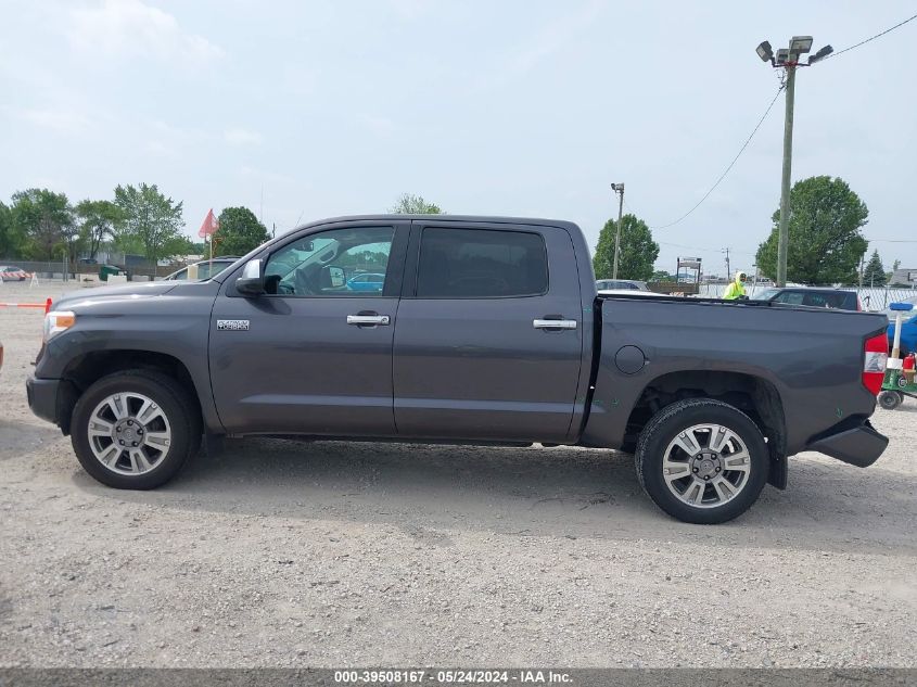2017 Toyota Tundra Platinum 5.7L V8 VIN: 5TFAW5F1XHX637576 Lot: 39508167
