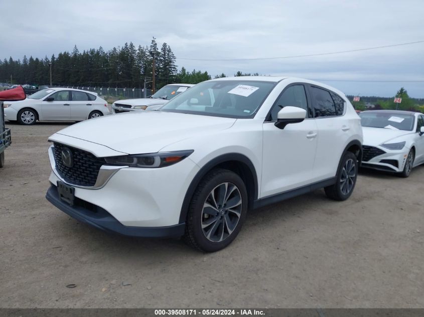 2022 Mazda Cx-5 2.5 S Premium Plus VIN: JM3KFBEM3N0524286 Lot: 39508171