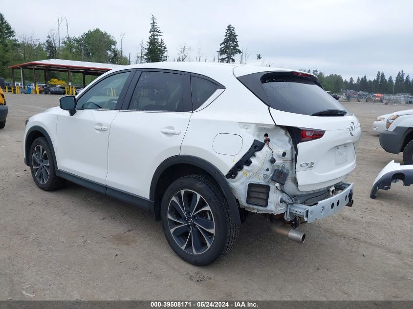 2022 Mazda Cx-5 2.5 S Premium Plus VIN: JM3KFBEM3N0524286 Lot: 39508171