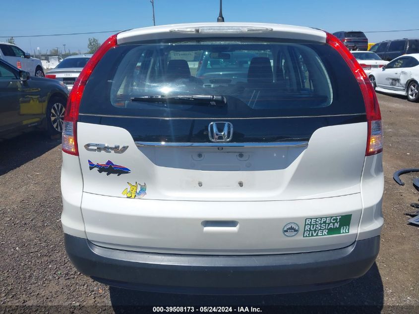 2014 Honda Cr-V Lx VIN: 5J6RM3H39EL015415 Lot: 39508173