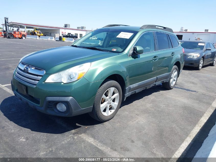 2014 Subaru Outback 2.5I Premium VIN: 4S4BRBCCXE3251982 Lot: 39508177