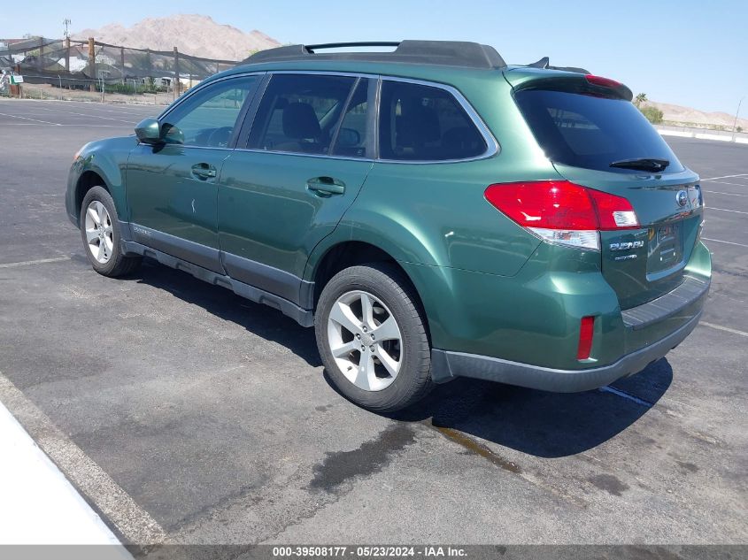 2014 Subaru Outback 2.5I Premium VIN: 4S4BRBCCXE3251982 Lot: 39508177