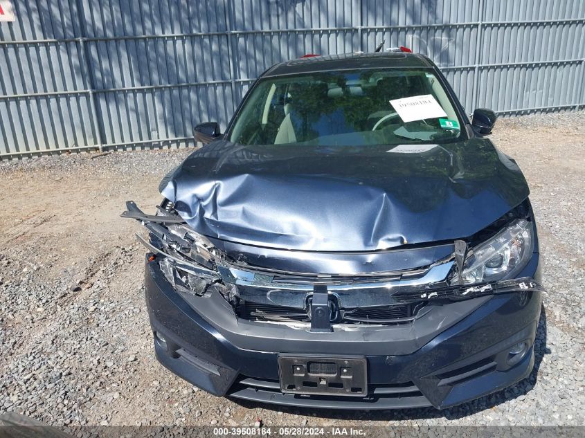 2018 Honda Civic Ex-T VIN: JHMFC1F3XJX008123 Lot: 39508184