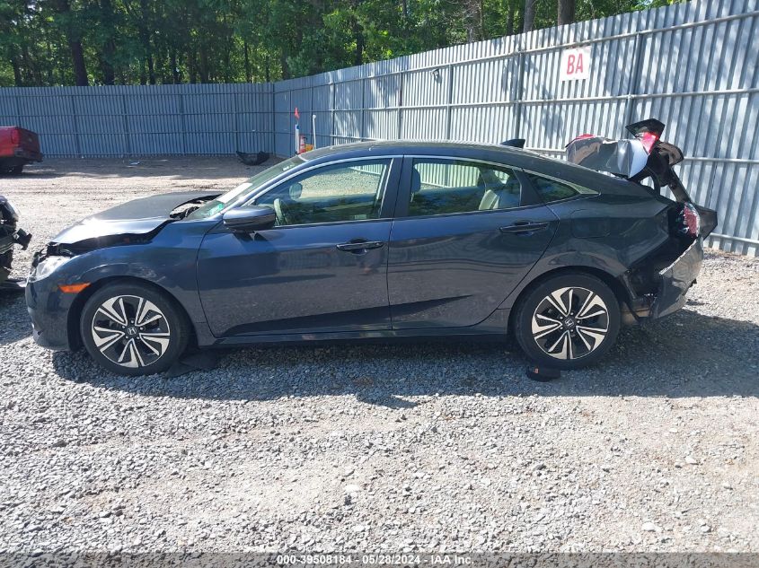 2018 Honda Civic Ex-T VIN: JHMFC1F3XJX008123 Lot: 39508184