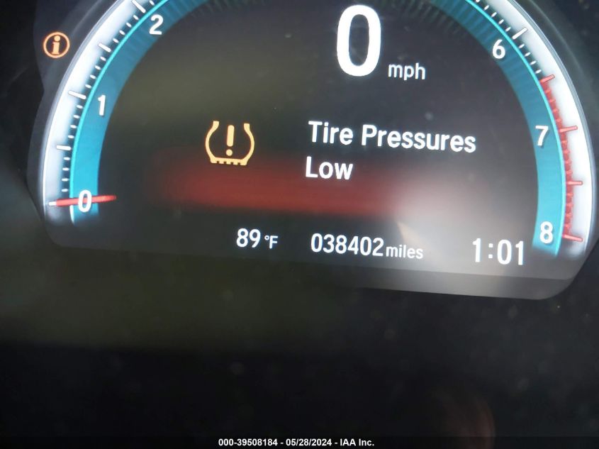 2018 Honda Civic Ex-T VIN: JHMFC1F3XJX008123 Lot: 39508184