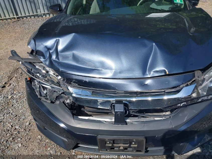 2018 Honda Civic Ex-T VIN: JHMFC1F3XJX008123 Lot: 39508184