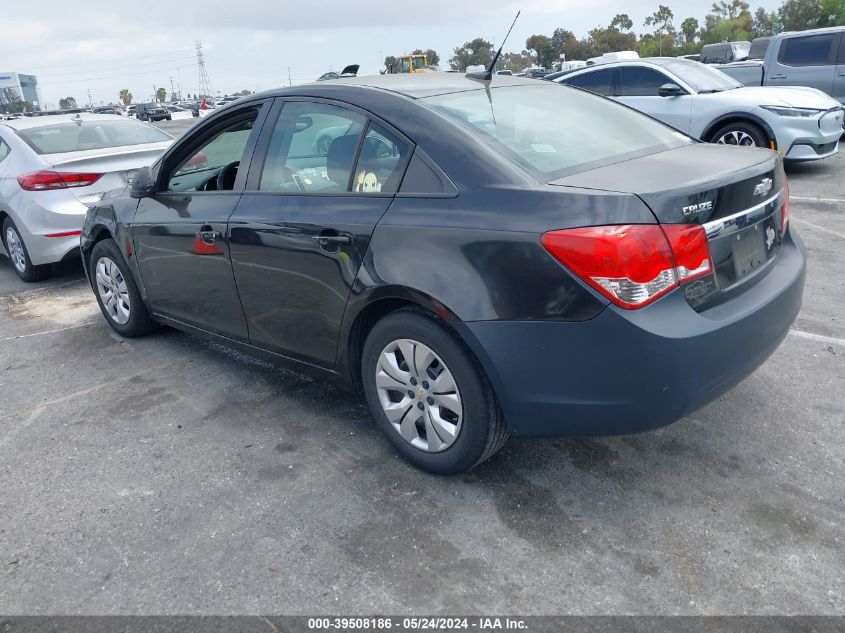 2013 Chevrolet Cruze Ls Auto VIN: 1G1PA5SH2D7278108 Lot: 39508186