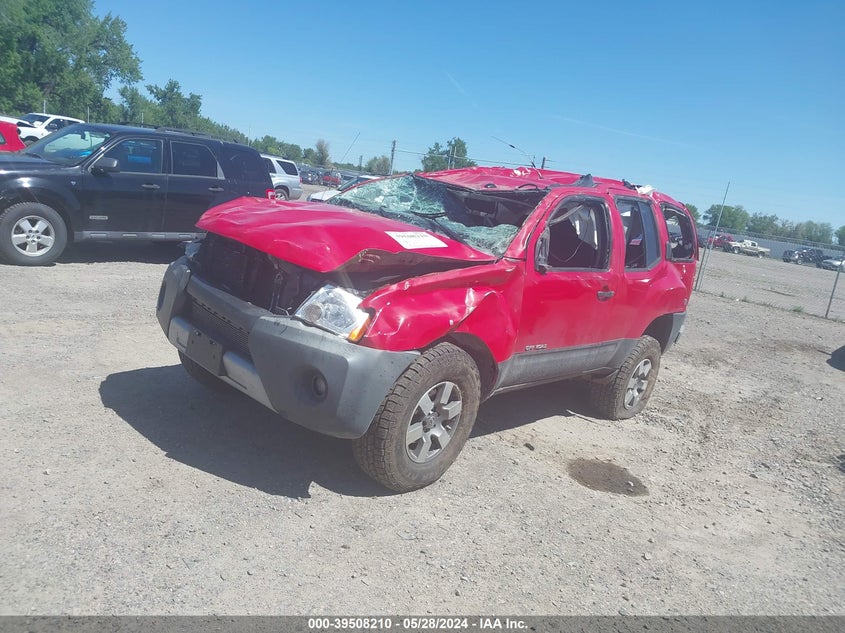 2009 Nissan Xterra Off Road VIN: 5N1AN08WX9C511267 Lot: 39508210